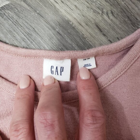 GAP * Knit Tank Dress * A-Line Blush Pink Sz XS - Picture 5 of 8